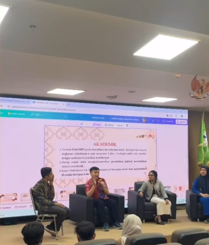 Sesi Diskusi Wakil Dekan 1 